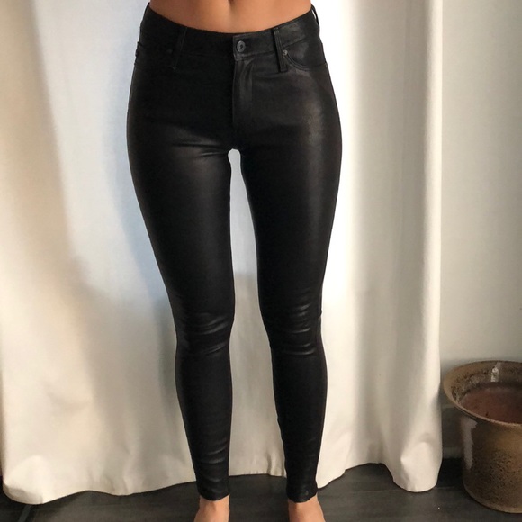 ag leather jeans